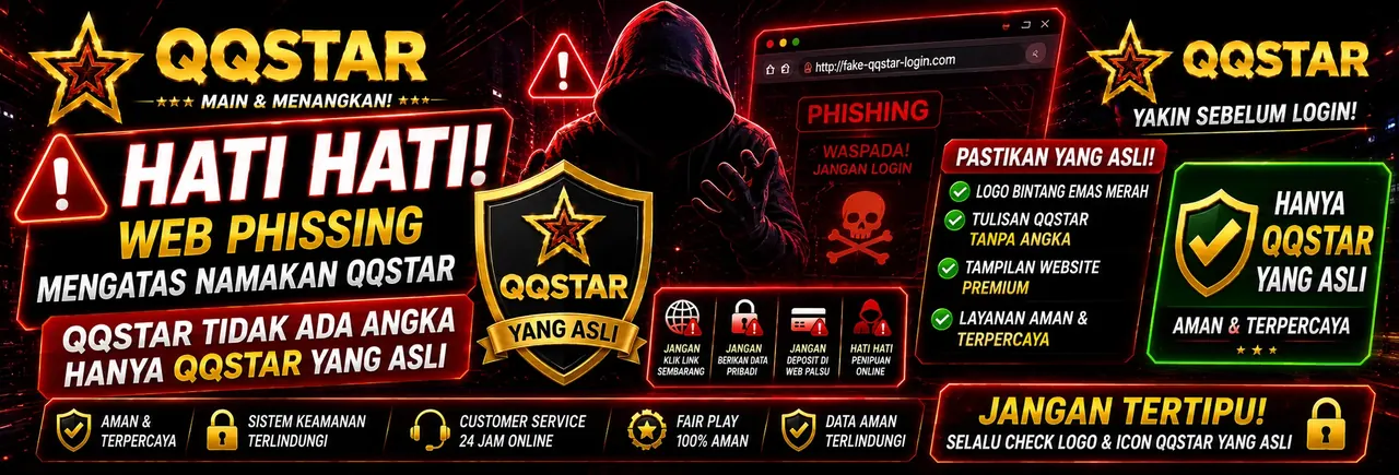 Hati-hati web phishing mengatasnamakan QQSTAR