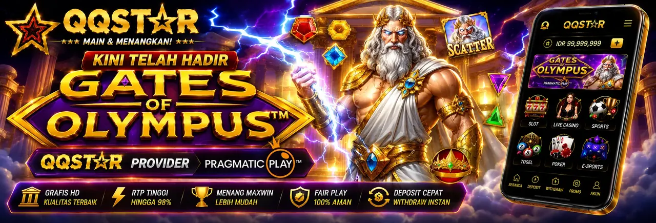 QQSTAR Gates of Olympus Pragmatic Play